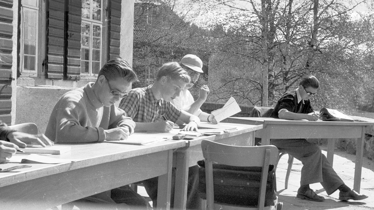 Historisch: Unterricht am Birklehof